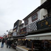 帝釈天の参道にあります