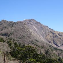 仁田峠展望台から