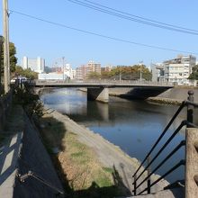 甲突川です。西郷どん大久保どんはどんな思いで過ごしたのであろ
