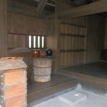 武家屋敷。台所でしょうか。