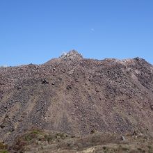 普賢岳からの平成新山