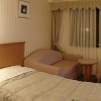 ツインルームのパノラマ