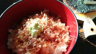 わさび丼が有名らしいです