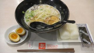 眺めも良い名店