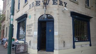 ホテル内には、ビールの老舗