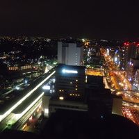 28階からの新横浜駅方面