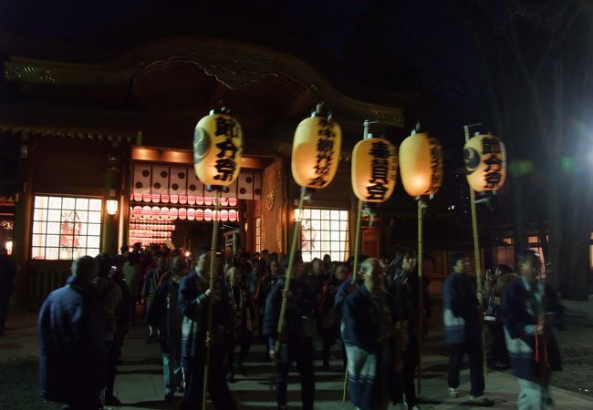 大國魂神社節分祭