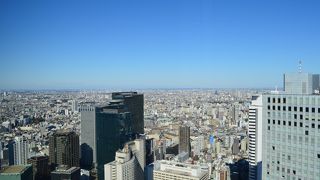 地上202メートルから東京を眺める展望室です。