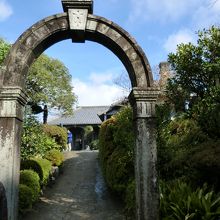 グラバー邸入口アーチ