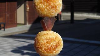 醤油おこげ串がおいしい。