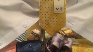 ちょっとかわいいディズニーのネクタイ