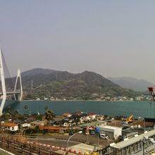 生口島自転車歩行者道チェックポイントにて