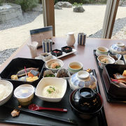 地元素材を活かした朝食