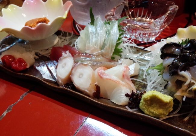 魚と泡盛と沖縄料理で　乾杯!(^^)!