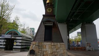 時計はちょっと窮屈そう