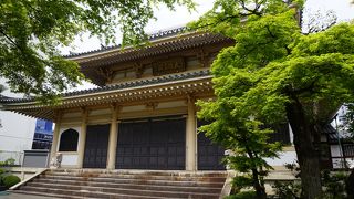 立派な門構えの大きなお寺です