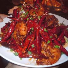 激辛　海老料理