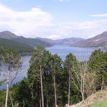 残念ながら富士山は隠れていました