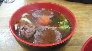 麺がモチモチです。