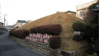 聚楽第の遺構。