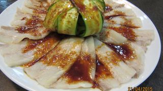 絶品　雲白肉（ウンパイルー）とレバニラ炒め