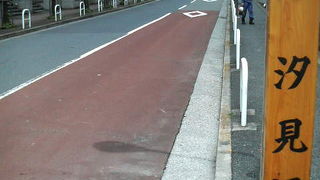 昔は海が見えたそうですが…