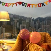 サプライズ用の飾り付けもしていただきました