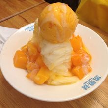 コレがマンゴーカキ氷！