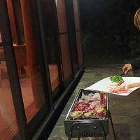 コテージでＢＢＱ