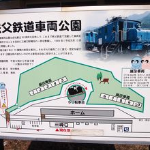 時間があれば、車両公園の見学も楽しい