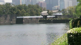 皇居の中の南西にある門が桜田門です。歴史に登場する門の一つです。