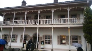 長崎を見渡すロケーションで歴史を感じることができました