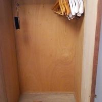 収納も2カ所で充分。