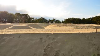 銭型砂絵はここにあるけど、ここじゃ見れない「琴弾公園」