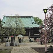 練馬高野台駅近くのお寺