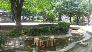 小泉八雲旧居横にある公園