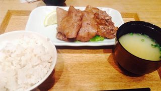 ランチは卵付きで