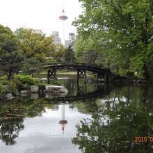 逆さ京都タワー