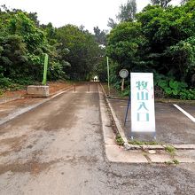 この入口を行くと