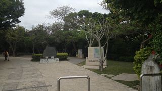 沖縄戦の看護師として従軍された方の記念碑