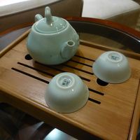 お茶のセットが中国式？