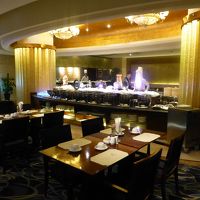 朝食会場の様子