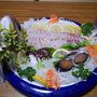 2015年4月1泊2食税込7000円予約は電話のみ　夕食のお刺身が超豪華