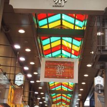 アーケードなので雨風も安心