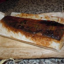 八丁味噌焼鯖すし