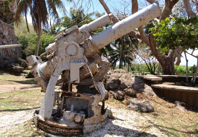 展示されている兵器