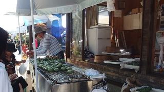 以外とウマい！焼きよもぎまんじゅう