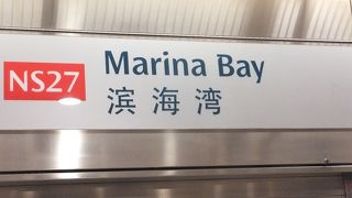 南北線の終点です。サークル線に連絡してます。