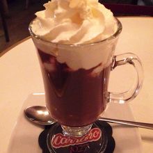 ホットショコラ旨し