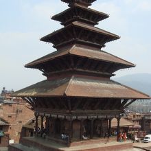 Pagoda Guest Houseの屋上から撮影